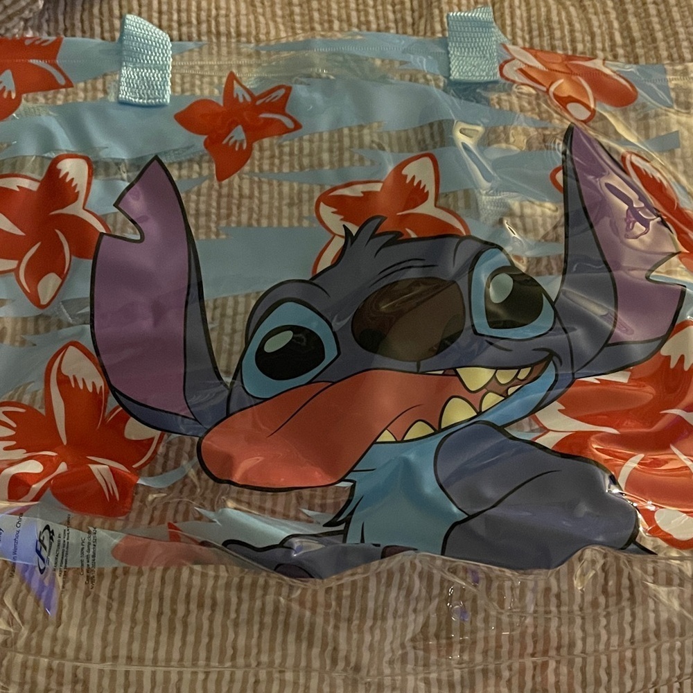Stitch Clear Tote Bag Disney Stitch with Matching Stitch Wallet